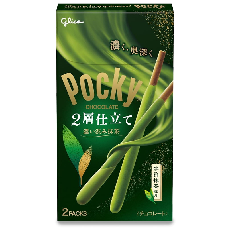 Pocky japonais Double Enrobage Matcha