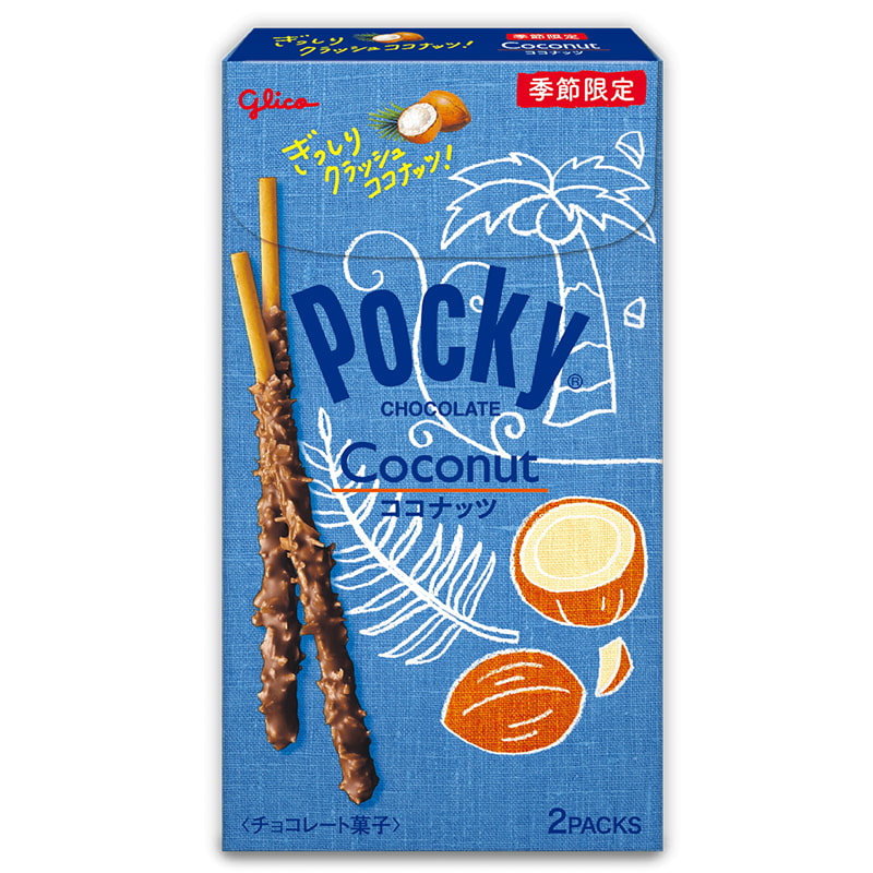 Pocky japonais goût noix de coco