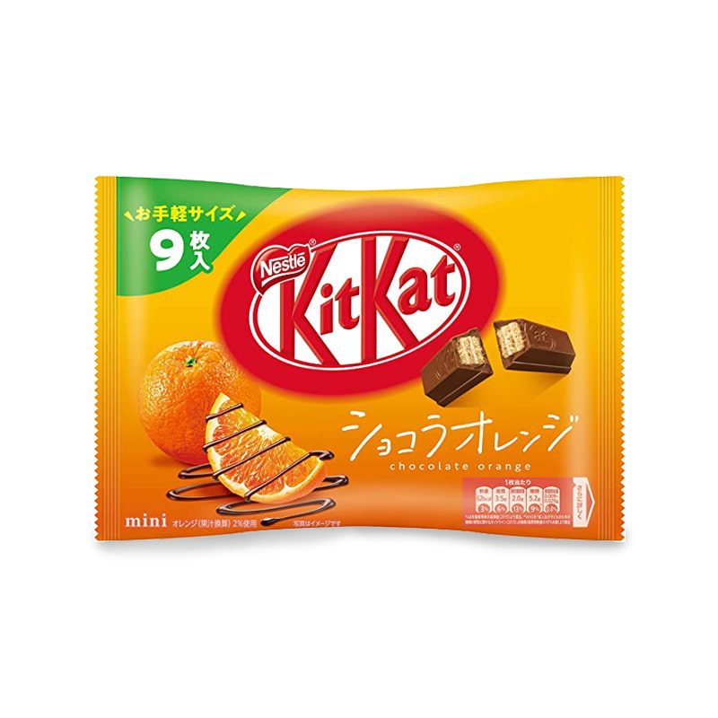 KitKat Japonais saveur orange