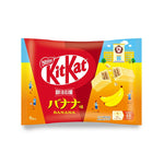 KitKat Japon saveur banane édition limitée paquet avec messages d’encouragement japonais