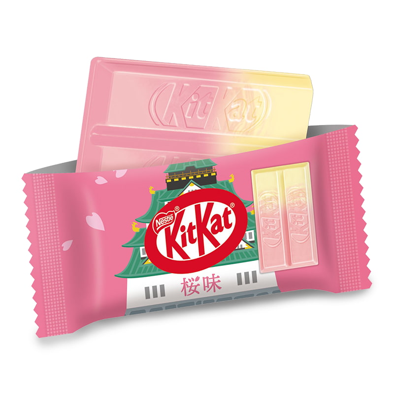 KitKat japonais saveur sakura, edition Osaka