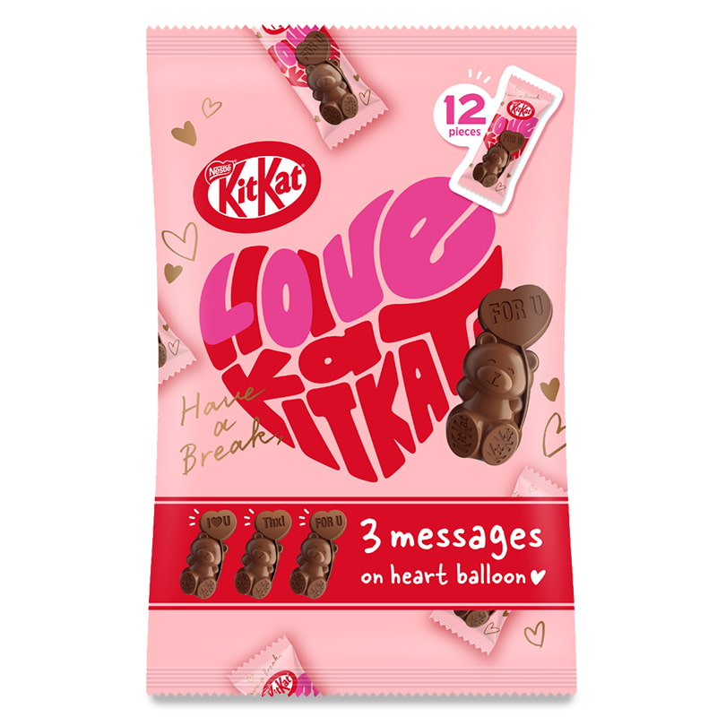 Sachet de 12 kitkats japonais pour la saint valentin