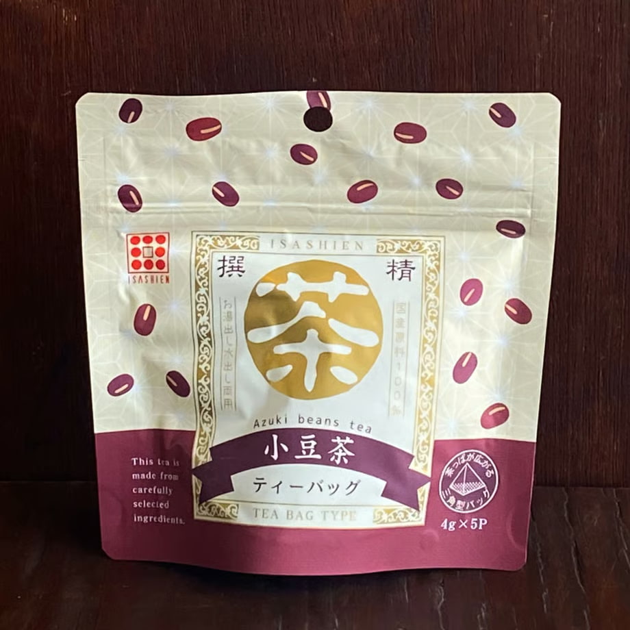 Thé japonais aux haricots azuki Azuki Cha en sachets par Isashien