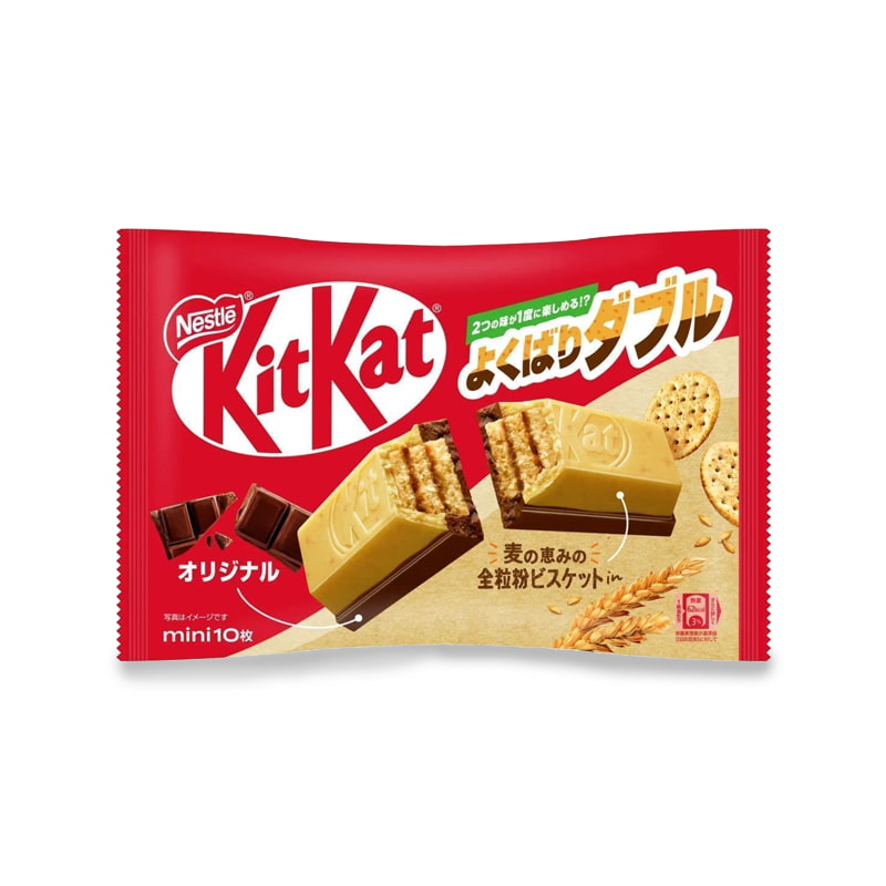 Tokyo Snack Box  Japanese Kit Kat: Original Taste & Whole Wheat