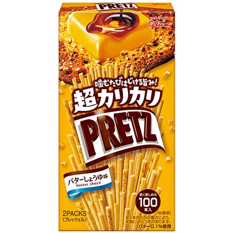 Pretz, goût beurre et sauce shoyu vendu par Tokyo Snack Box